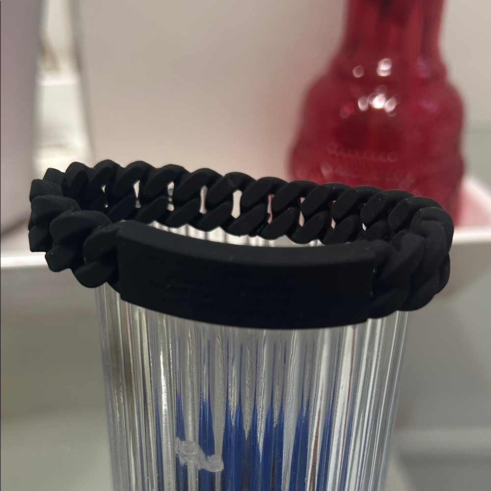 Marc By Marc Jacobs Black Chain Bracelet